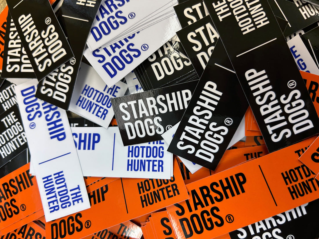 The stickers for STARSHIP DOGS have been completed!