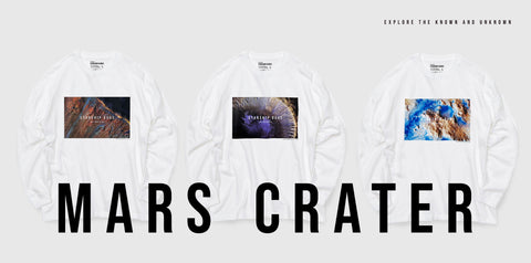 MARS CRATER - Long sleeve t-shirt STARSHIP DOGS