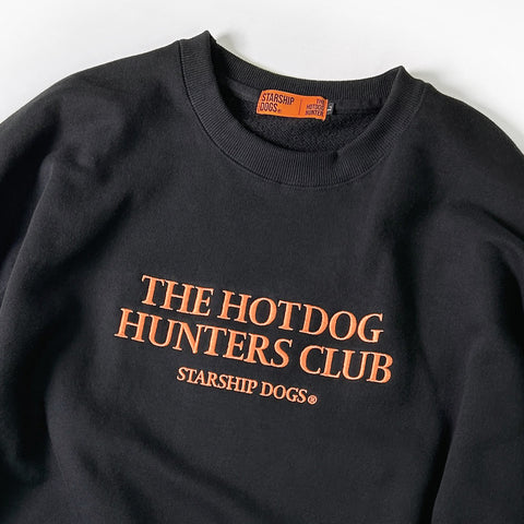 THE HOTDOG HUNTERS CLUB-CREW SWEAT
