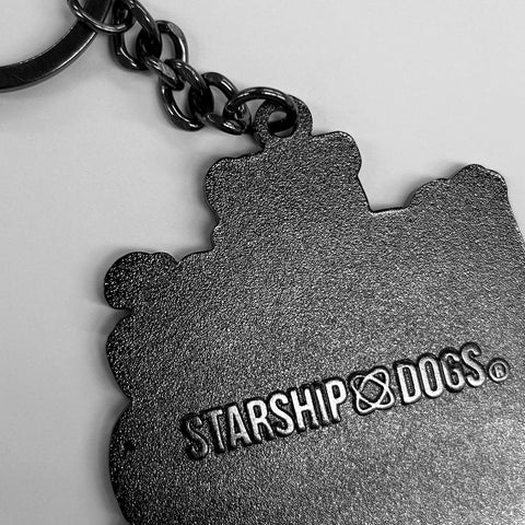 THE HOTDOG HUNTER - Metal keychain