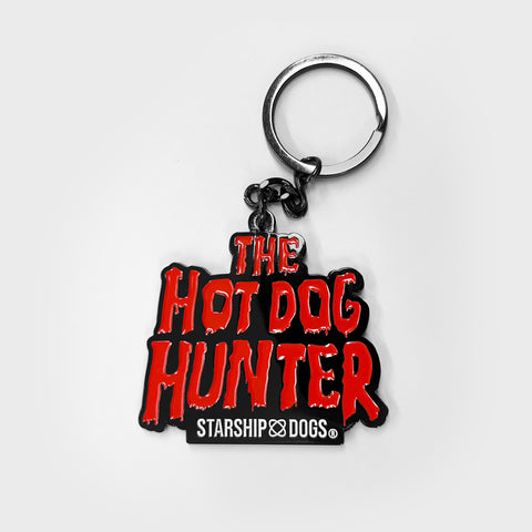 THE HOTDOG HUNTER - Metal keychain