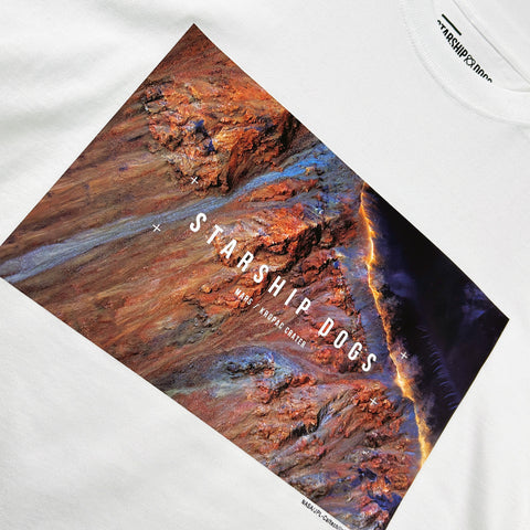 MARS / Krupac Crater - Long sleeve t-shirt