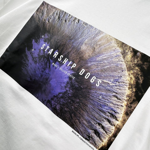 MARS / Gullied Crater - Long sleeve t-shirt