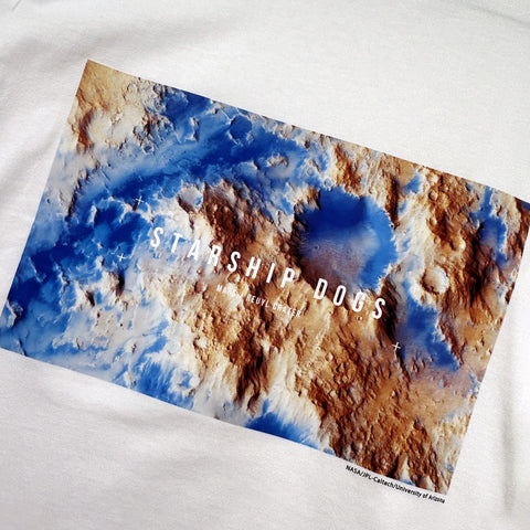 MARS / Reuyl Crater - Long sleeve t-shirt
