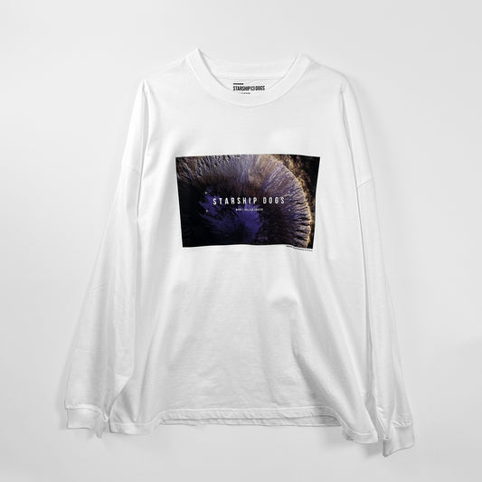 MARS / Gullied Crater -  Long sleeve t-shirt